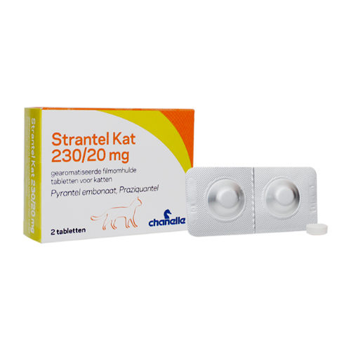 Strantel Katze - 2 Tabletten von Strantel,Fendigo