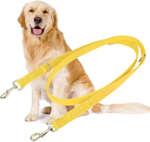Fengdandan Trainingsleine für Hunde, 2 m, doppelendig, Trainingsleine für Halfter, starkes Nylonseil, extra lange Leine, Haustier-Traktionsseil für große, mittelgroße und kleine Welpen Fengdandan Trainingsleine für Hunde, 2 m, doppelendig, Trainingsleine für Halfter, starkes Nylonseil, extra lange Leine, Haustier-Traktionsseil für große, mittelgroße und kleine Welpen von Fengdandan