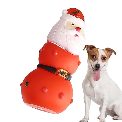 Quietsch Weihnachten Hundespielzeug Für Kleine Hunde, Kau Und Quietsched Interaktives Spielzeug, Dog Toys Geeignet Als Geschenke Für Hunde von Fenhua