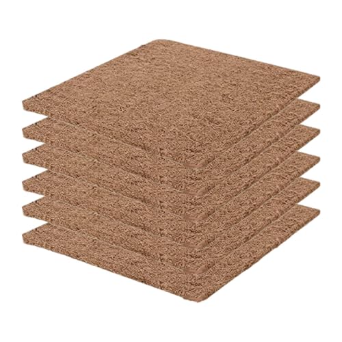 Fenteer 6pcs Nest Box Liner für Legen Eier Geflügelversorgungen atmungsaktive multifunktionale Nistkastenpolster Coop Nisting Pads Set Set, 40x40cm von Fenteer