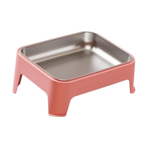 Fenteer Erhöhter Hundenapf, erhöhter Hundenapf für Futter und Wasser, Abnehmbarer Behälter, Futternapf für Haustiere, 15° geneigt, für Hunde im Innenbereich, Rosa Fenteer Erhöhter Hundenapf, erhöhter Hundenapf für Futter und Wasser, Abnehmbarer Behälter, Futternapf für Haustiere, 15° geneigt, für Hunde im Innenbereich, Rosa von Fenteer
