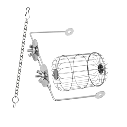 Fenteer Heuhalter für Kaninchen, Edelstahlrahmen, Außengestell, Heu-Futterspender für Kaninchen, für Nagetiere, Wiesenbewohner, Kleintiere, Hamsterkäfige Fenteer Heuhalter für Kaninchen, Edelstahlrahmen, Außengestell, Heu-Futterspender für Kaninchen, für Nagetiere, Wiesenbewohner, Kleintiere, Hamsterkäfige von Fenteer