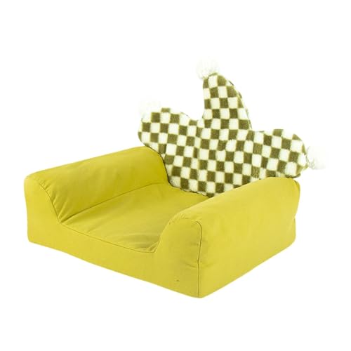 Fenteer Katzenbett Schlafhaus, Haustiercouchbett Atmungsaktives Katzencouchbett Langlebiges Winterhaustierhaus Hundebett, Katzensofa von Fenteer