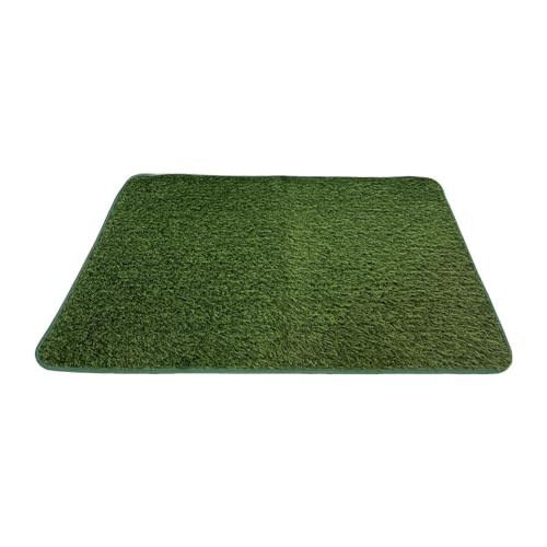 Fenteer Künstliches Hundegras-PIPI-Pad, künstliches Gras, Tierkissen, wasserdicht, Ersatz-Rasen, Töpfchenmatte, Training für Zwinger, Kiste, Doggy, 46cmx58cm Fenteer Künstliches Hundegras-PIPI-Pad, künstliches Gras, Tierkissen, wasserdicht, Ersatz-Rasen, Töpfchenmatte, Training für Zwinger, Kiste, Doggy, 46cmx58cm von Fenteer