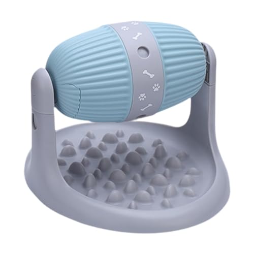 Fenteer Langsame Feeder Bowl Toy Entertainment Nicht -Slip -Haustier Langsamere Lebensmittel Fütterungsschale für kleine mittelgroße Hunde Haustier Katze, Blau Fenteer Langsame Feeder Bowl Toy Entertainment Nicht -Slip -Haustier Langsamere Lebensmittel Fütterungsschale für kleine mittelgroße Hunde Haustier Katze, Blau von Fenteer