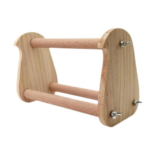 Fenteer Tabletop Holzpapagei Barch Vogel Holzzweig, Holz von Fenteer