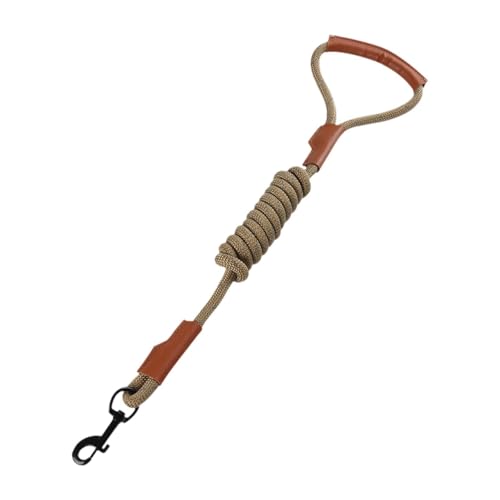 Fenteer Trainingsleine, 1,5 m, Nylon-Haustierleine, Stoßdämpfung, multifunktional, bequemer Griff für Laufen, Park, Garten, Braun Fenteer Trainingsleine, 1,5 m, Nylon-Haustierleine, Stoßdämpfung, multifunktional, bequemer Griff für Laufen, Park, Garten, Braun von Fenteer