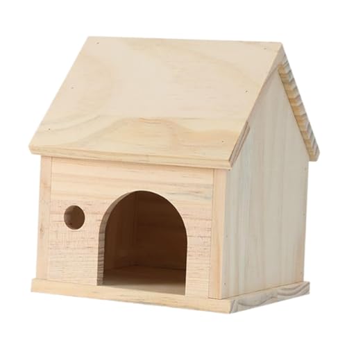 Fenteer -Versteck Haus, kleine Tiere Schlafhütte, Unterkunft Accessoires, Habitat -Käfigspielzeug für Mäuse, Rennmäuse, kleine Tiere, Style A von Fenteer