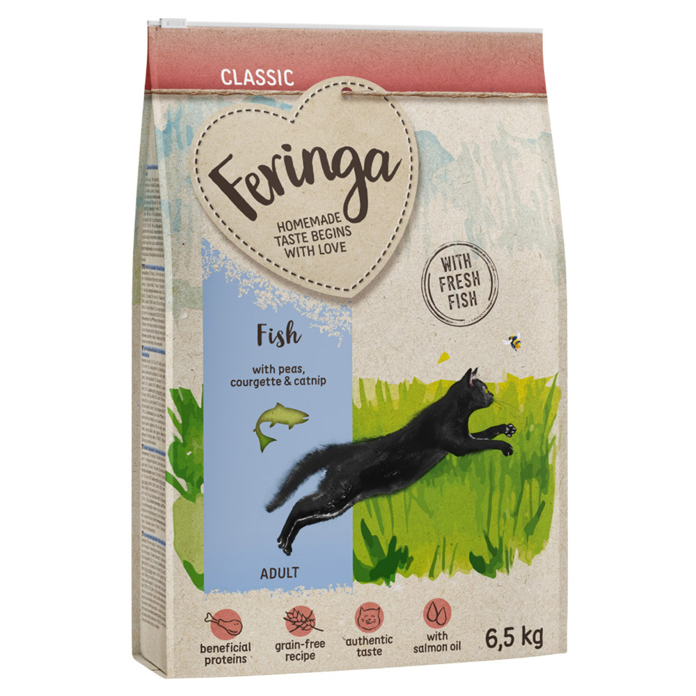 10€ sparen! Feringa Trockenfutter 6.5kg Adult Classic Fisch von Feringa