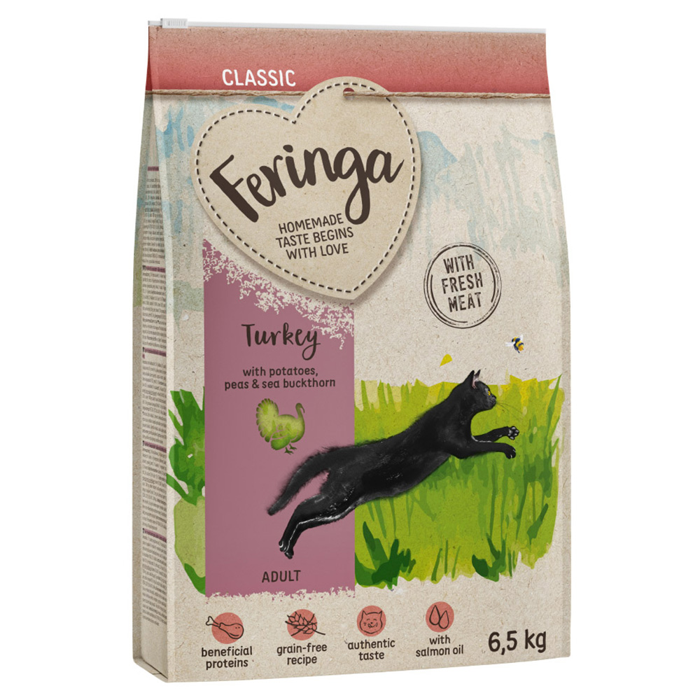 10€ sparen! Feringa Trockenfutter 6.5kg Adult Classic Truthahn von Feringa