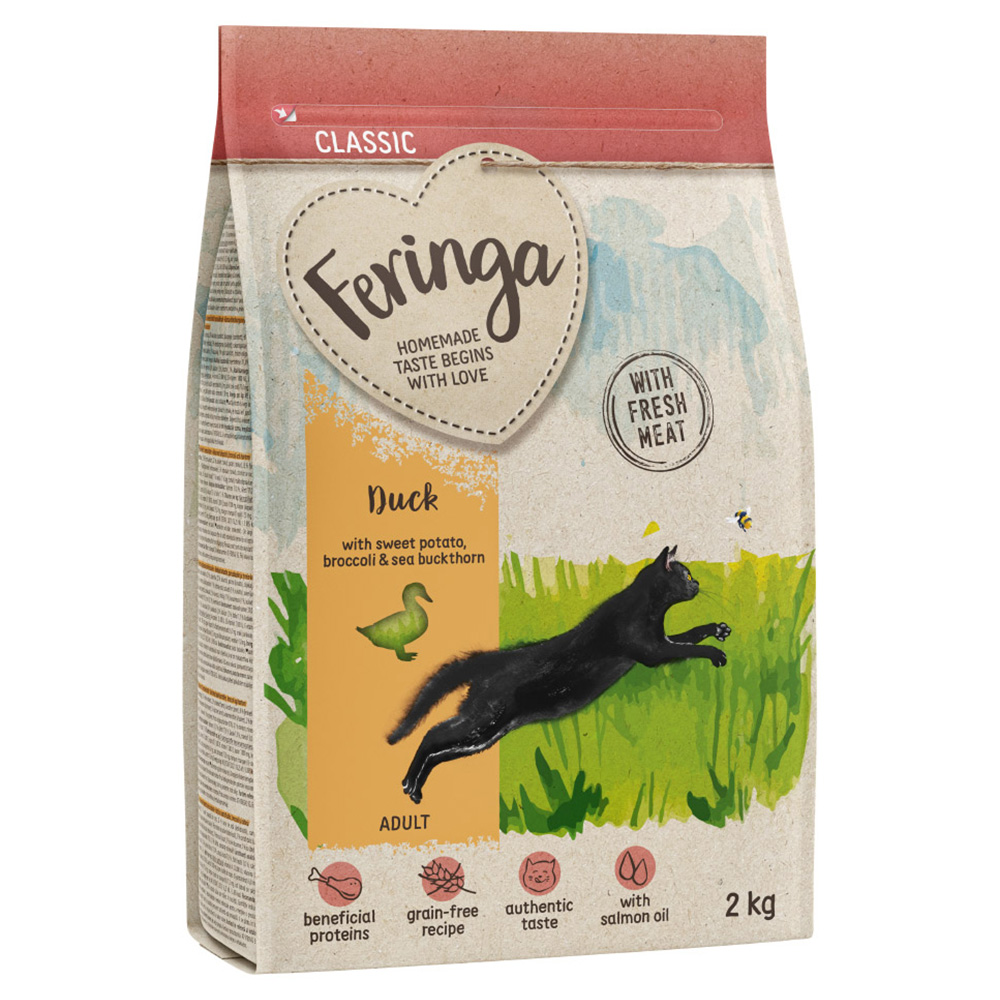 2 + 1 gratis! 3 x 2 kg Feringa Trockenfutter  Feringa Adult Classic Ente - 2 kg von Feringa