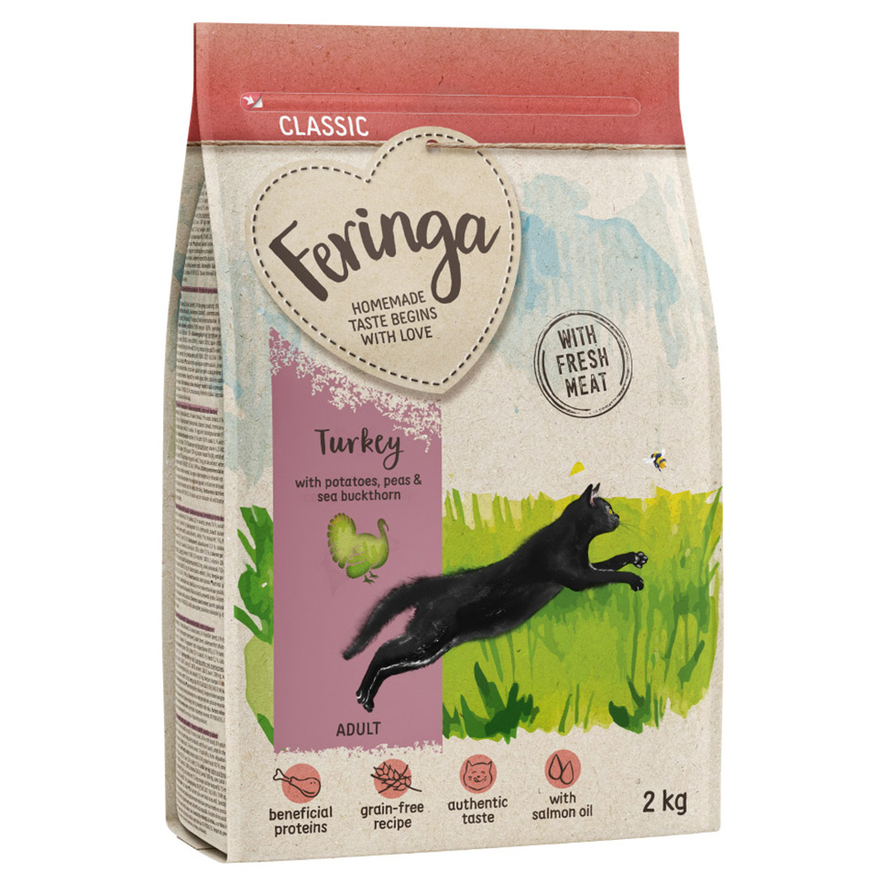 2 + 1 gratis! 3 x 2 kg Feringa Trockenfutter Feringa Adult Classic Truthahn - 2 kg von Feringa