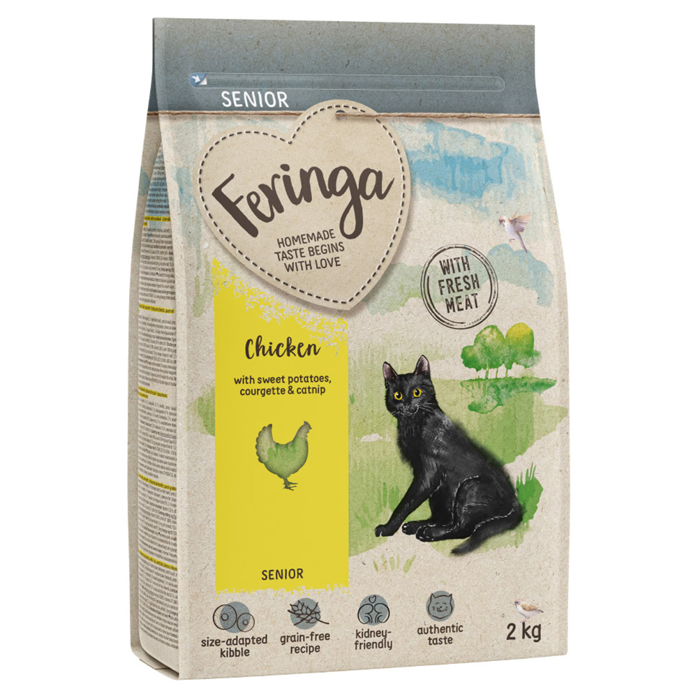 2 + 1 gratis! 3 x 2 kg Feringa Trockenfutter Feringa Senior Huhn - 2 kg von Feringa