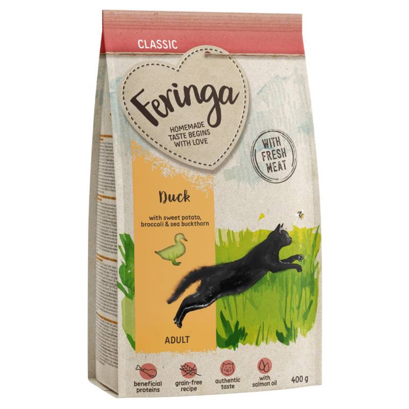 2 + 1 gratis! 3 x 400g Feringa Trockenfutter  Feringa Adult Classic Ente - 400 g von Feringa