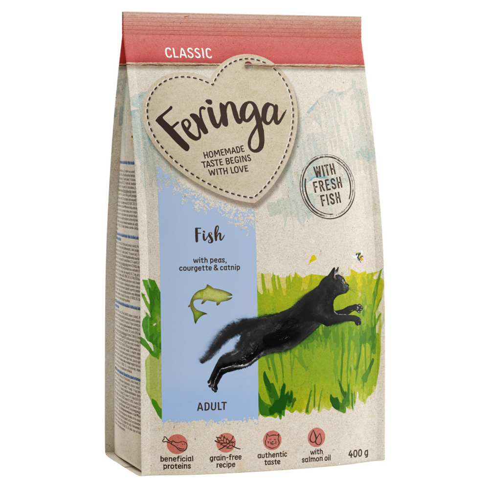 2 + 1 gratis! 3 x 400g Feringa Trockenfutter Feringa Adult Classic Fisch - 400 g von Feringa