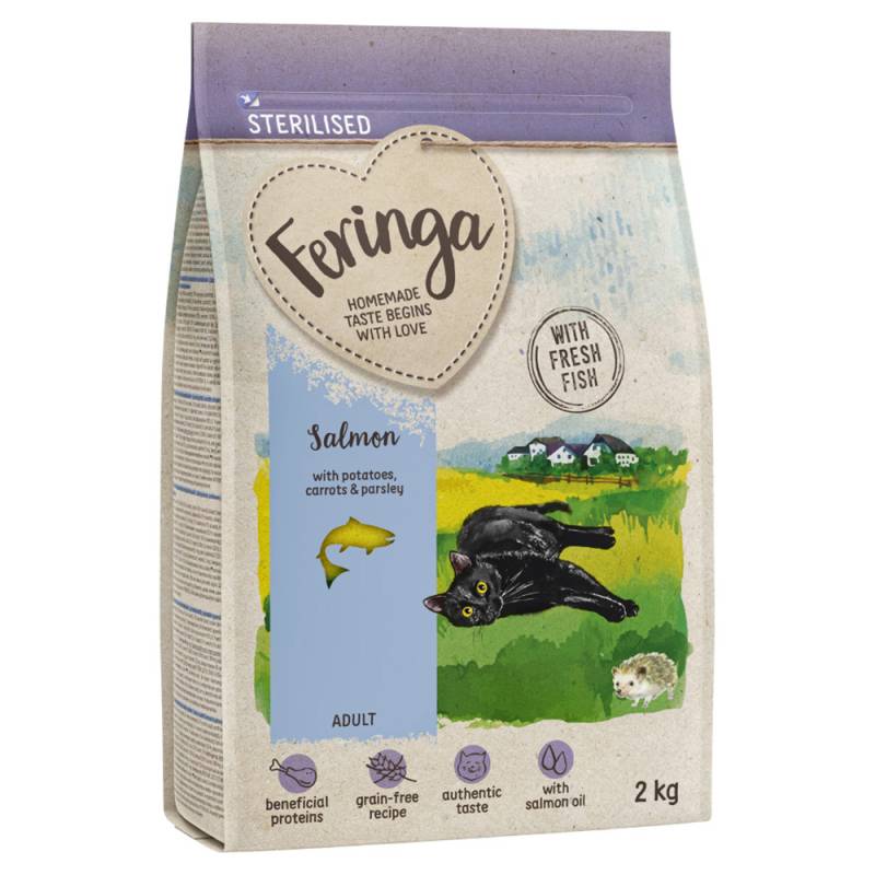 -20% Feringa Sterilised Trockenfutter Adult Sterilised Lachs 2 kg von Feringa