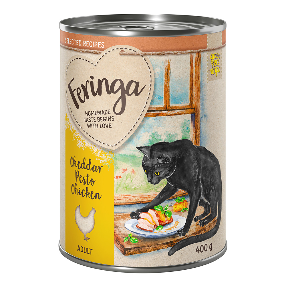 Feringa Selected Recipes 6 x 400 g - Cheddar Pesto Hühnchen von Feringa