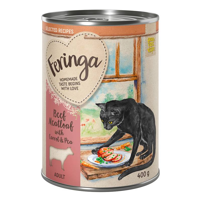 Feringa Selected Recipes 6 x 400 g - Hackbraten mit Karotte und Erbse von Feringa