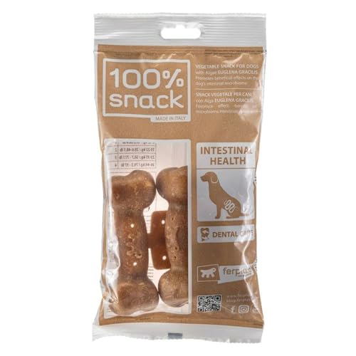 Ferplast 89627014 Snack für Hunde, Knochen, 2 Stück von Ferplast