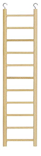 Ferplast ESCALERA Madera para PERIQUITOS CACATUAS 11X45CM von Ferplast