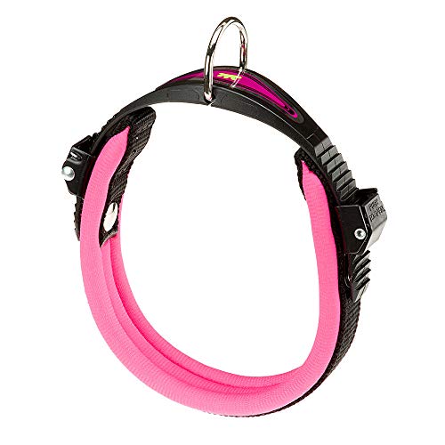 Ferplast Ergonomisches Halsband für Hunde ERGOFLUO C15/33 mit Polsterung und Mikroregulationsverschluss von Ferplast