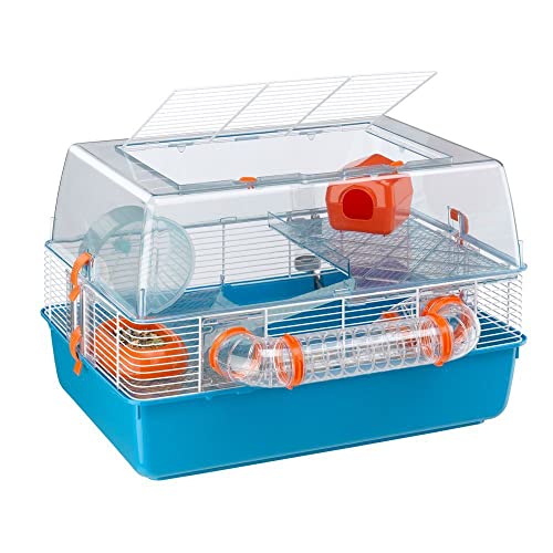 Ferplast Hamsterkäfig Kleintierkäfig, Komplettausstattung, Duna Fun, ca. 55 x 39 x 37.5 cm von Ferplast