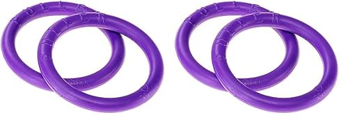 Ferplast Hunde Spielzeug, Hundetraining Ring zum Kauen, zum Laufen, Springen, Schießen, Ungiftig, Schwimmend, Puller Micro, Hundespielzeug für kleine Hunde und Welpen, Set mit 2 Fitness Ringen von Ferplast