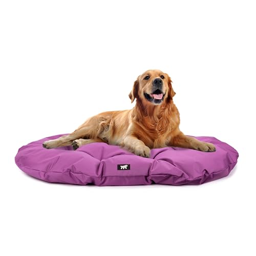 Ferplast Hundebett, Hundekissen für große Hunde, kratzfester Stoff, maschinenwaschbar bei 30°, wasserdichte Hundematte, 100 x 63 x 3 cm. Viola von Ferplast