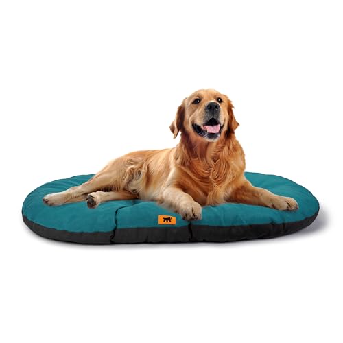 Ferplast Hundebett Relax, Hundekissen, Katzenkissen, Hundematte für Hundehütten und Autos – waschbar – aus Baumwolle mit weicher Polsterung, 100 x 63 cm. Ottanio von Ferplast