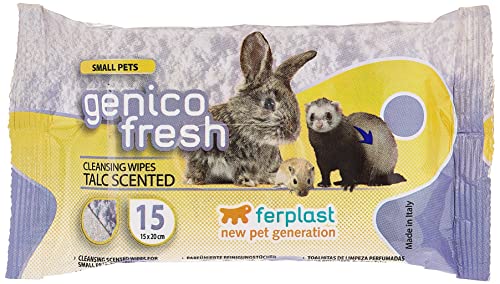 Ferplast Hygiene Tücher feucht Nagetiere Ferplast GENICO FRESH 15 SMALL PETS von Ferplast