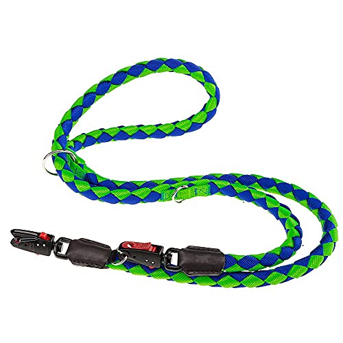 Ferplast Nylon Hundetrainingsleine TWIST MATIC GA18 / 200, Automatischer Magnetkarabiner von Ferplast