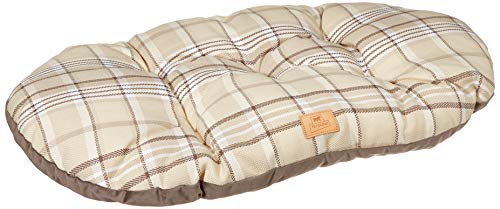 Ferplast Hundebett Hundekissen Katzenkissen Hundesofa für kleine Hunde, Katzenbett, 78 x 50 x 15 cm Waschbar Grün von Ferplast