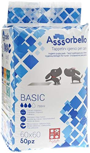 Assorbello Hygienematten für Hunde, 50 Stück von Ferribiella