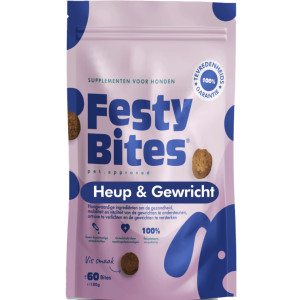 FestyBites Hüfte & Gelenke Supplement Hund 180 g von FestyBites