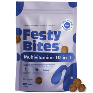 FestyBites Multi-Vitamine 10-in-1 Supplement Hund 180 g von FestyBites