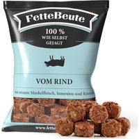 FetteBeute BARF Komplettmenü Hund TK-Nuggets Napffertig Rind 6x800 g von FetteBeute