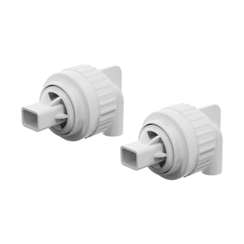 FewNvWa 2er Pack Entenschnabel Düsenverbinder für Aquarien, Sanitärarmatur mit Drehfunktion, Weiß FewNvWa 2er Pack Entenschnabel Düsenverbinder für Aquarien, Sanitärarmatur mit Drehfunktion, Weiß von FewNvWa