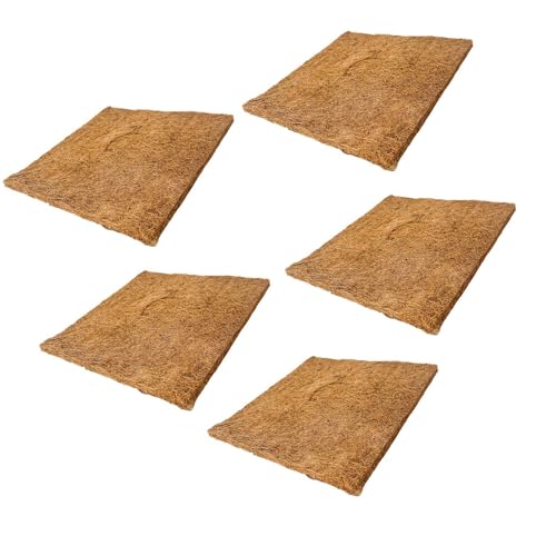 FewNvWa 5X Eierablage-Pads, Nistkastenmatten für Hühner, Zubehör für die Aufbewahrung, 30x30x1.2cm von FewNvWa