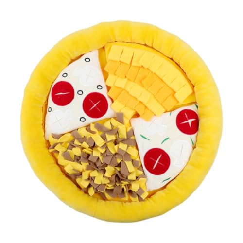 FewNvWa PET Pizza Snuffle Matte Langsame Feeder Tragbare Tierfuttermatte Fütterungsmatte für Meerschweinchen Frettchen Frettchen Hamsterguinea Schweine von FewNvWa