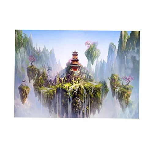 FewNvWa PVC Hintergrund für Tankdekor, Märchenland, 61 x 41 cm FewNvWa PVC Hintergrund für Tankdekor, Märchenland, 61 x 41 cm von FewNvWa