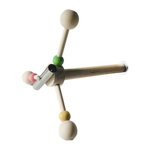FewNvWa Papagei Drehendes Spielgerät für Vögel Interaktives Spielzeug für Mittelgroße Und Große Papageien von FewNvWa
