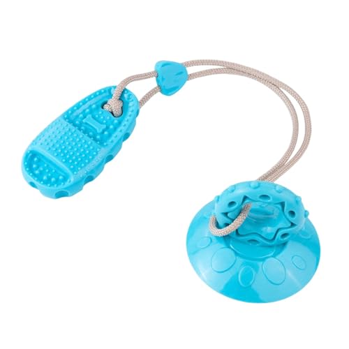 FewNvWa Slipperform Pet Tug Toy Haustiere Spielzeug Interaktives Hund Spielzeug für Langeweile kleine mittelgroße Hunde, Blau von FewNvWa