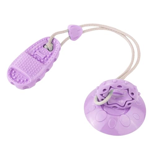 FewNvWa Slipperform Pet Tug Toy Haustiere Spielzeug Interaktives Hund Spielzeug für Langeweile kleine mittelgroße Hunde, Lila von FewNvWa