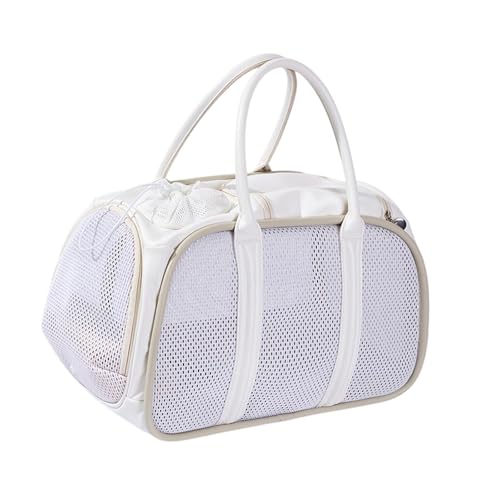 FewNvWa Tragetasche für Haustiere, Ideal für Reisen mit Katzen, 44x23x28cm von FewNvWa