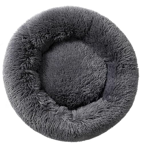 Fhodigogo Hundebetten Katzenbetten Katzenbett Flauschig Hundebett Donut Hundebett Flauschig Donut Hundebett Hundebett Kleine Hunde Hundebetten Für Kleine Hunde Anzug Für 4Kg Haustier von Fhodigogo