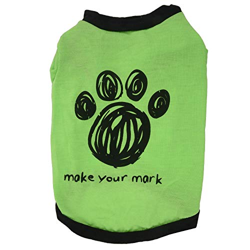 Ficher Haustier-Welpen-Kleines Hundekatzen-Haustier Kleidet Weste-T-Shirt Kleiderkleidung M 1 von Ficher