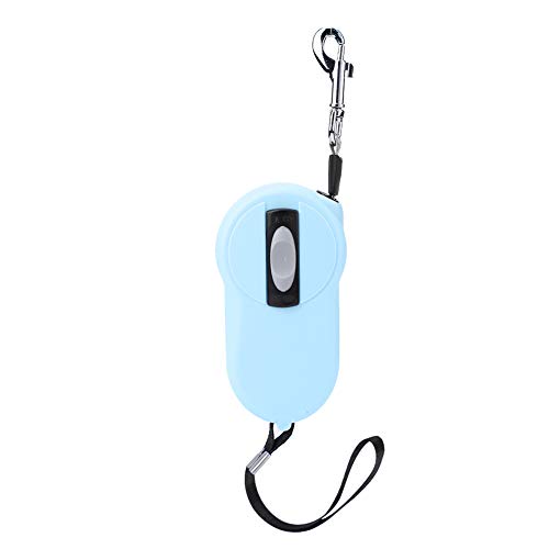 Automatisches Zugseil für kleine Haustiere, Retractable Dog Leash Hochleistungs-Haustierleine Nylon-Reflexband Tangle Freed Lock für Katzen und Welpen(Hellblau) von Fictory