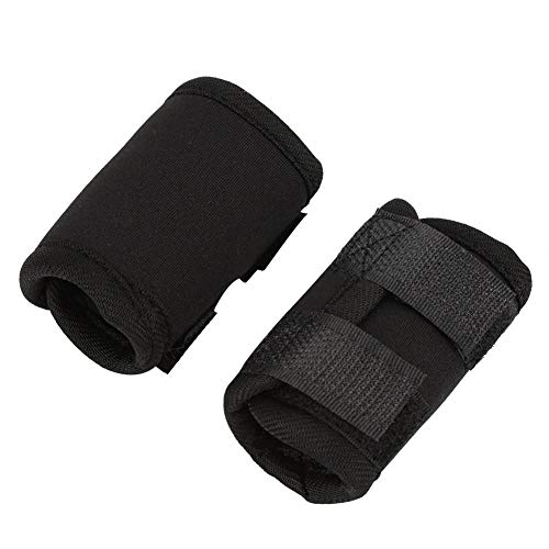 Fictory Kniebandage für Hunde, 1 Paar Hunde-Vorderbeine Stützknie Knieschutz Pet Surgical Injury Bandage Wrap für Haustierhund mit Arthritis Verletzungen(S-schwarz) von Fictory