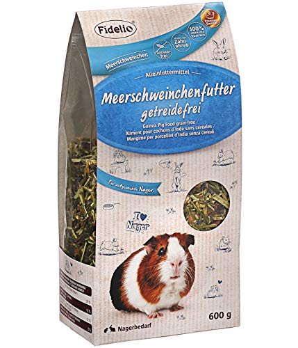 Fidelio Nagerfutter, Meerschweinchenfutter, getreidefrei, 600 g von Fidelio