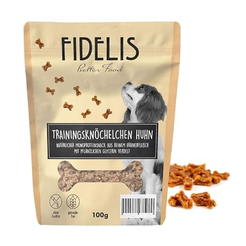 Fidelis – Trainingsknöchelchen Huhn (100g Tütchen) von Fidelis